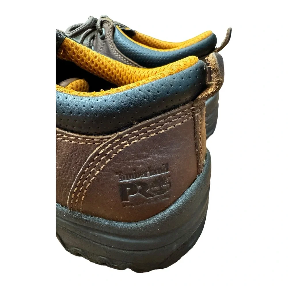 Timberland Pro TiTAN Casual Alloy Toe Work Shoe Supportive Leather Women’s 5.5